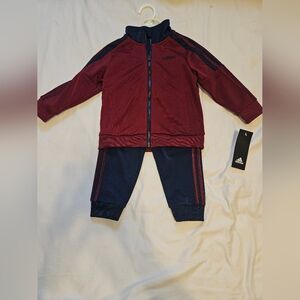 Toddler Adidas track suit.